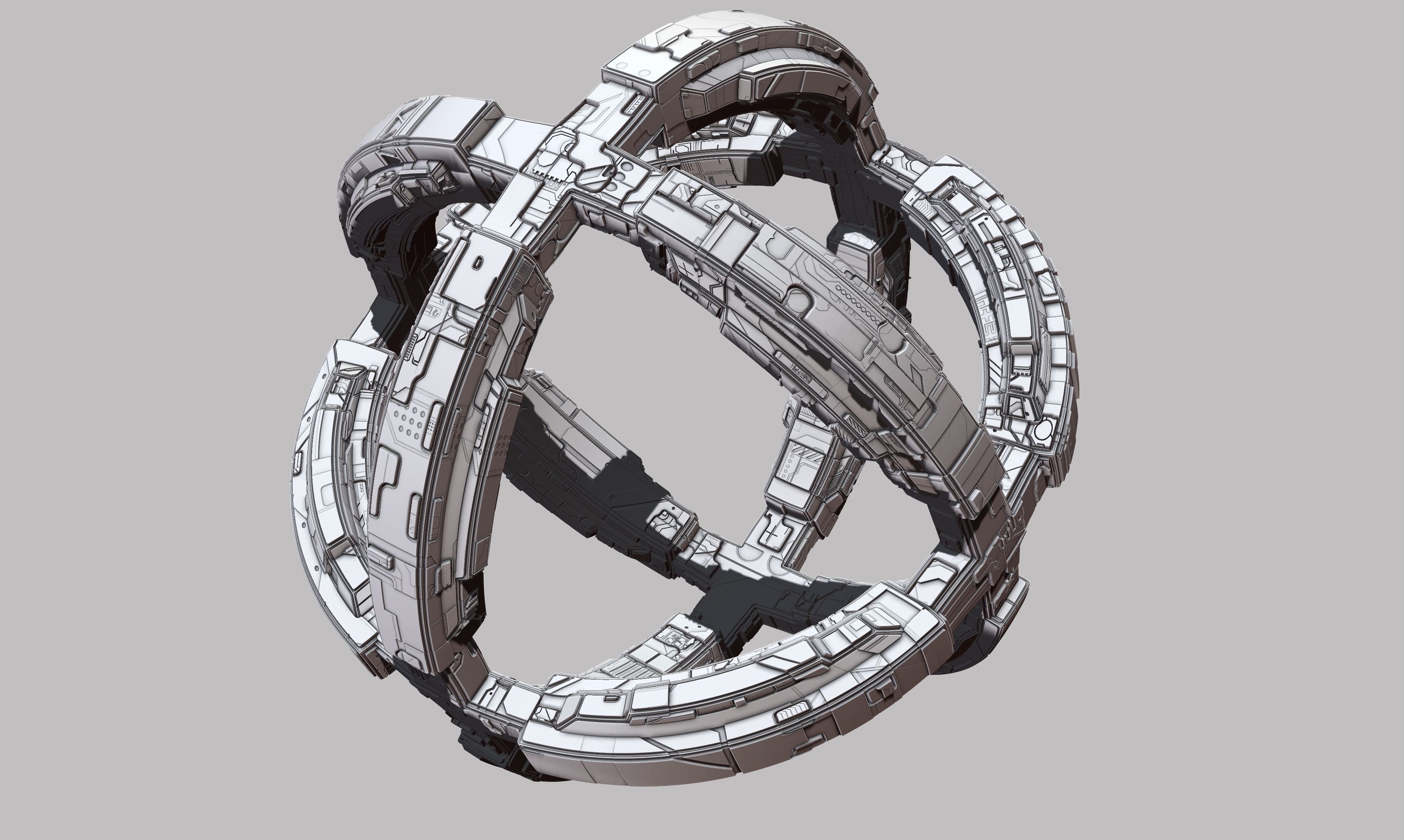 space equipment node 00222 3D model_14