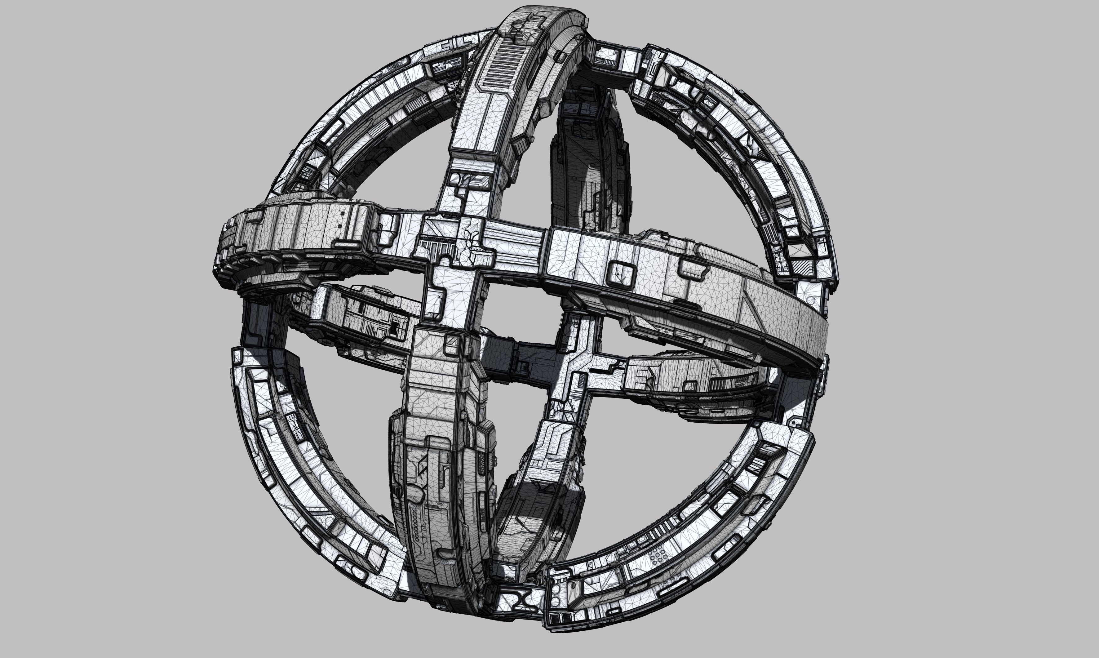 space equipment node 00222 3D model_6