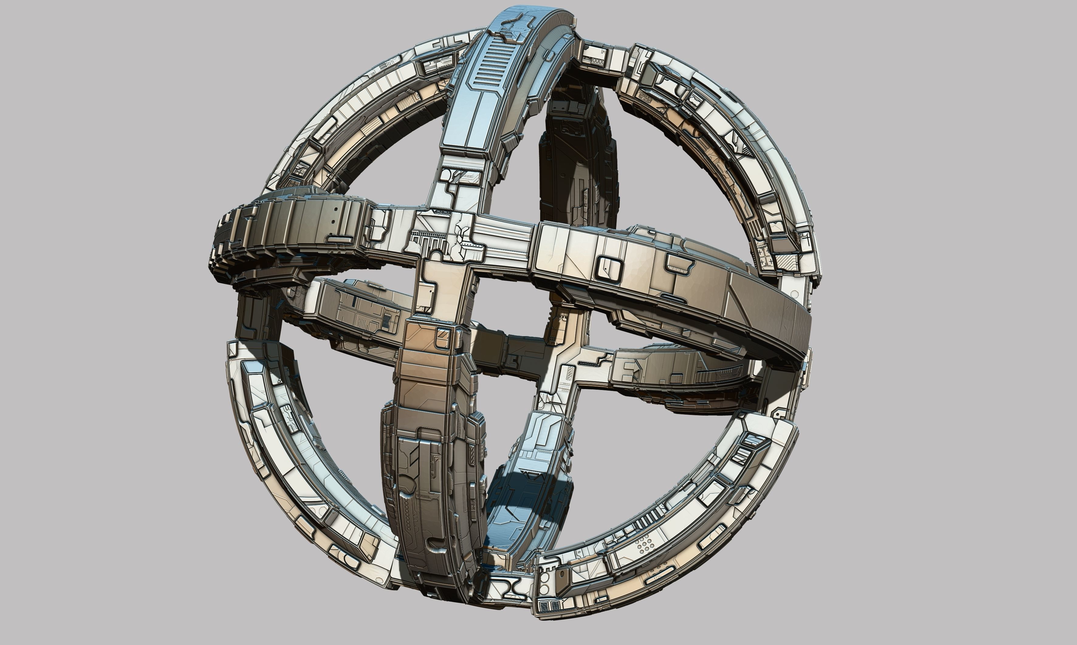 space equipment node 00222 3D model_4