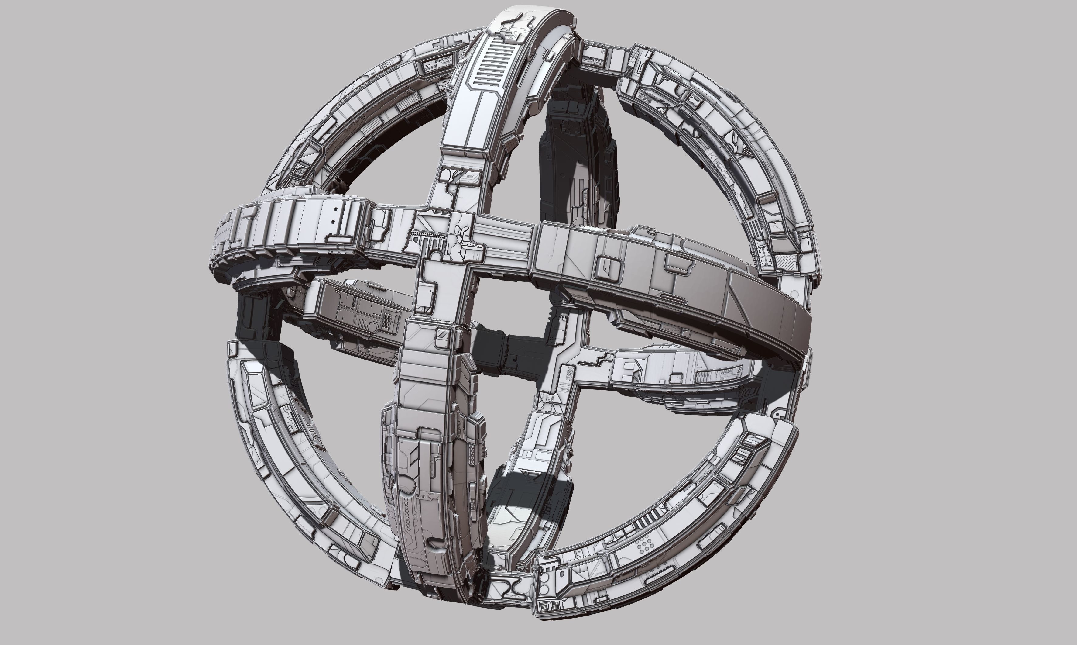 space equipment node 00222 3D model_5
