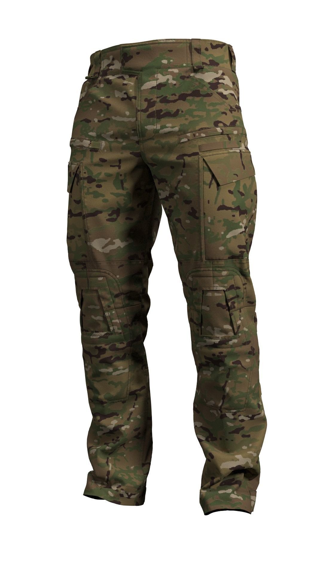 Crye Precision G4 Combat Pants - Marvelous Designer 3D model