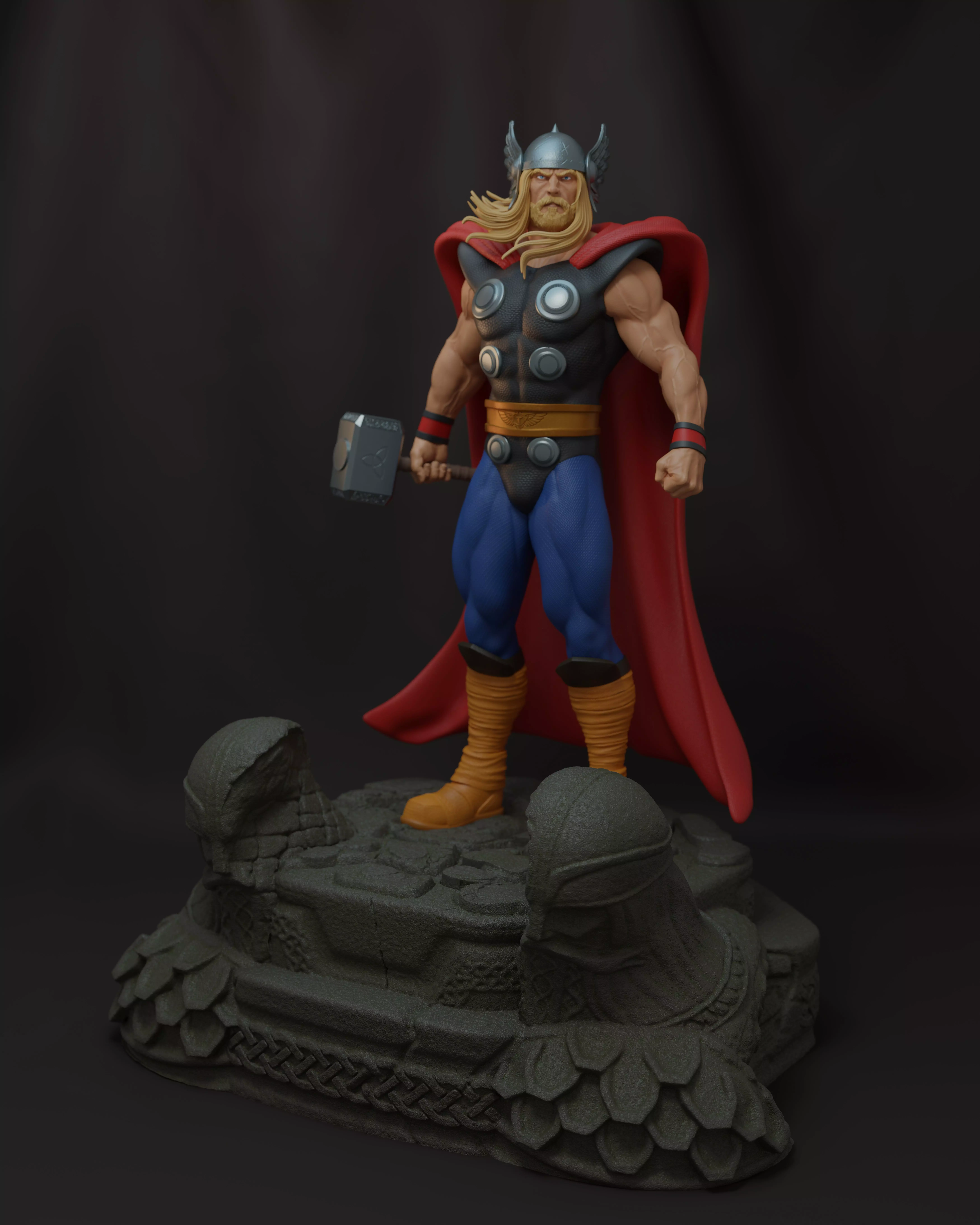 thor classic 3D print model_0