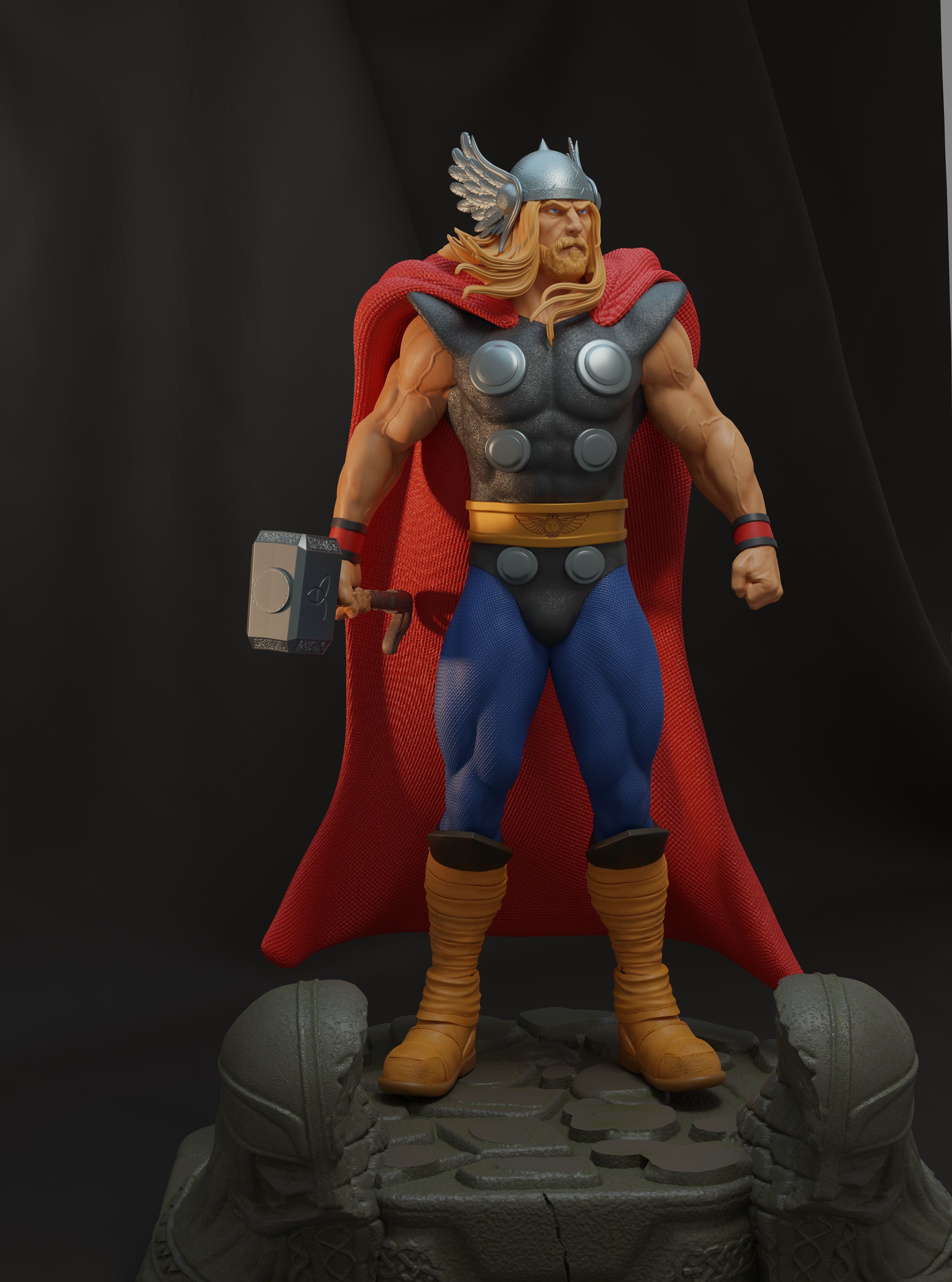 thor classic 3D print model_1