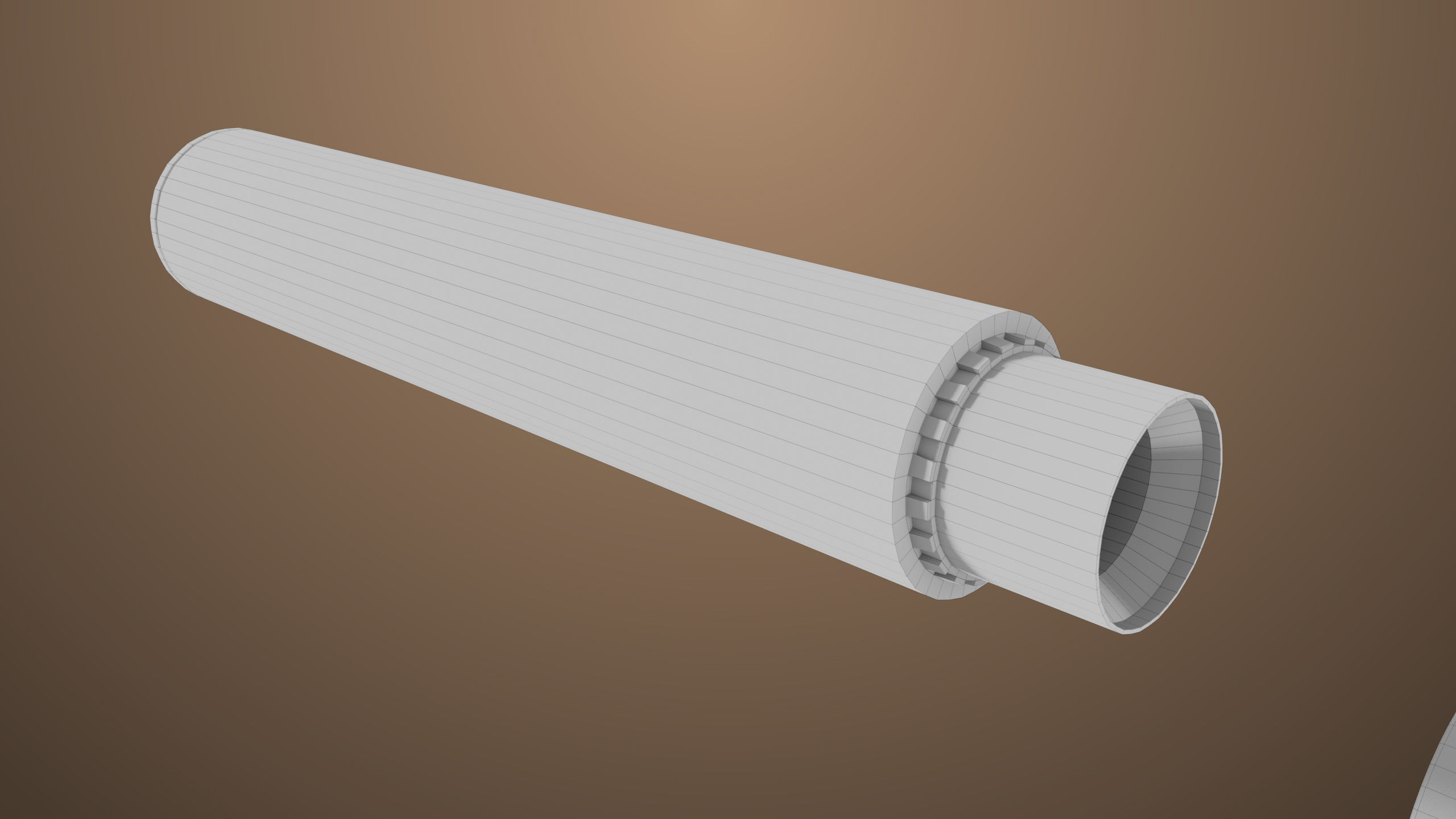 Pistol 06 Black Generic All PBR Unity UE Textures Included Low-poly 3D model_64