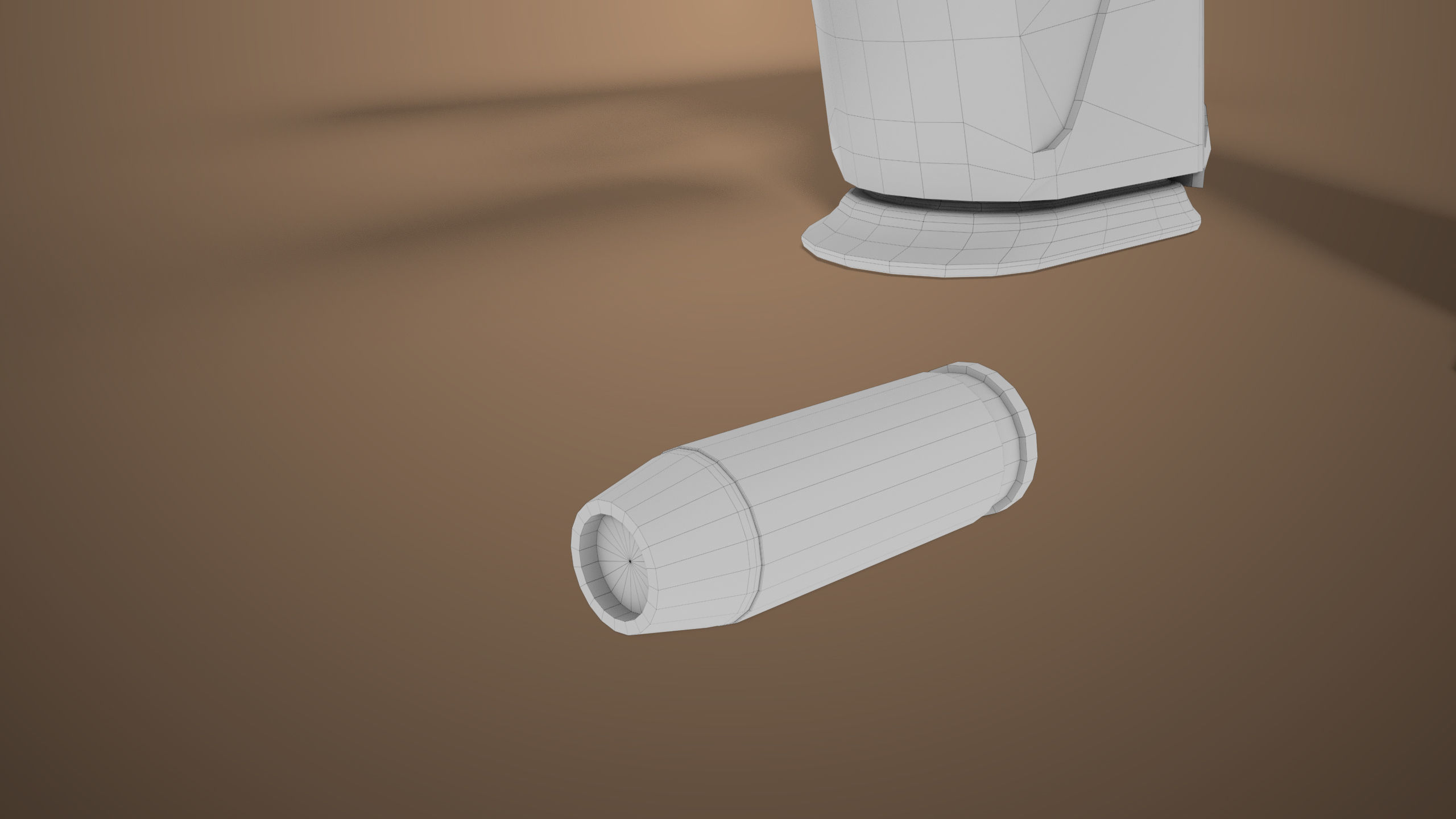 Pistol 06 Black Generic All PBR Unity UE Textures Included Low-poly 3D model_62