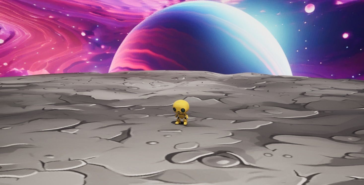 Stylized Robot Worker Low-poly 3D model_3