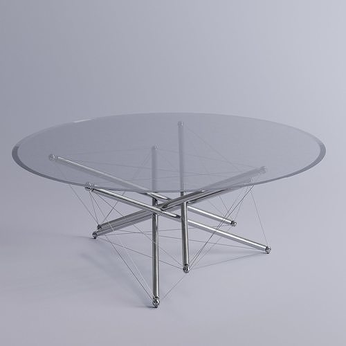 714 designer table 3D model
