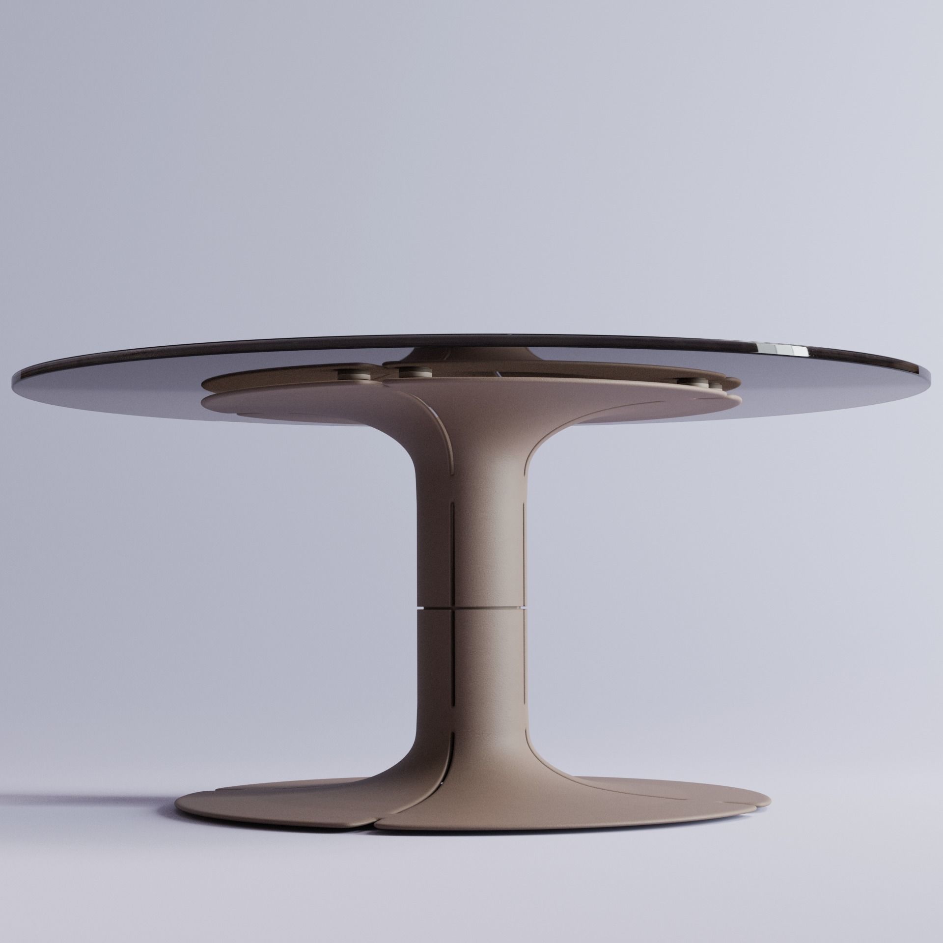Elysee designer Table 3D model_2