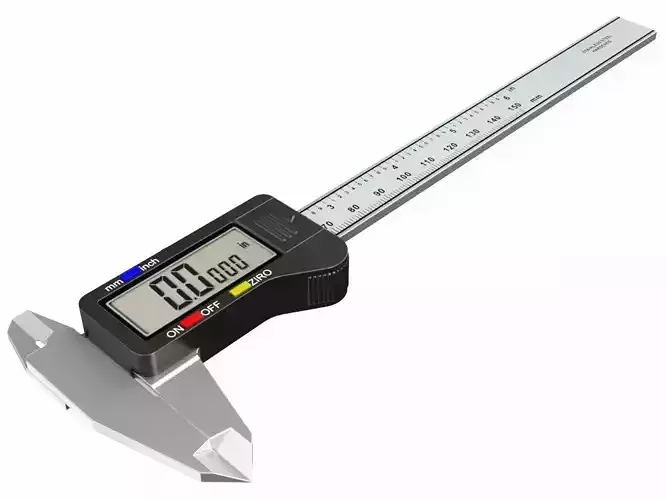 Digital Caliper 3D model