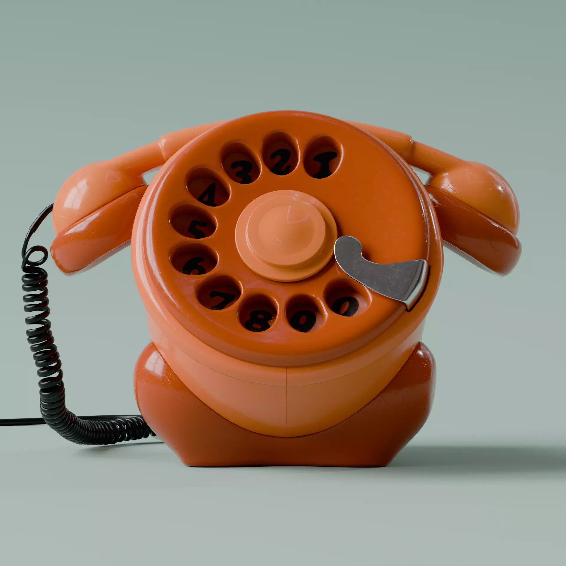 BOBO designer vintage Phone 3D model