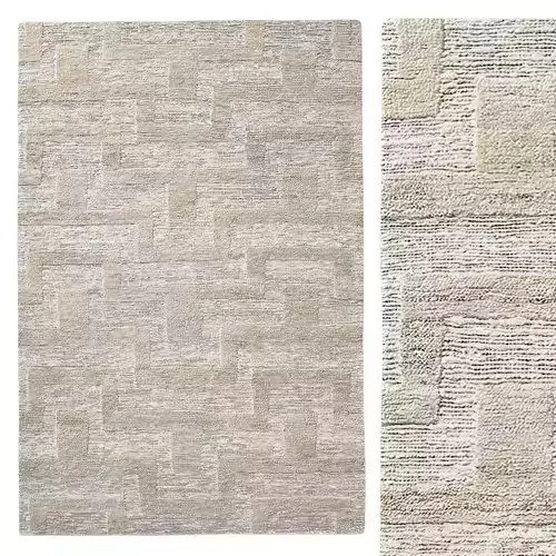 WABI-SABI GEO JUTE RUG