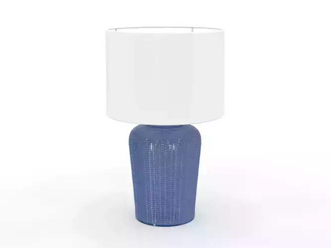 TABLE LAMP BLUE