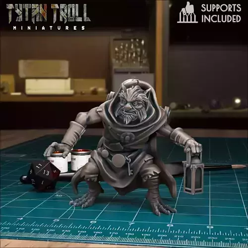 Curse of Strahd - Cyrus Belview - Pre-Supported 3D print model