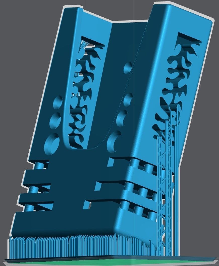 Wall Mounted Remote Control Holder 3D print model_2