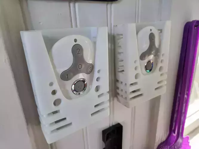 Wall Mounted Remote Control Holder  3D print model