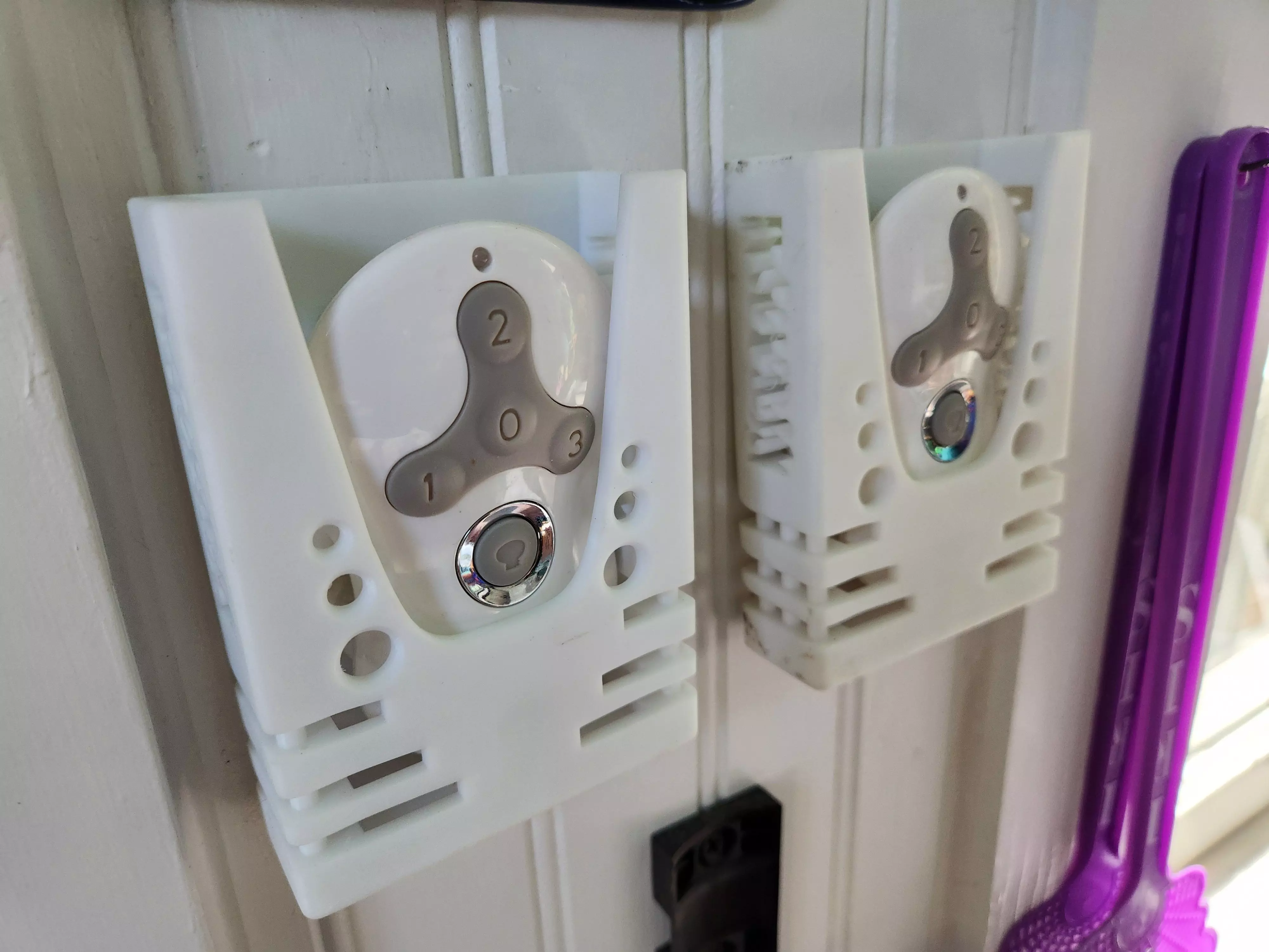 Wall Mounted Remote Control Holder 3D print model_0