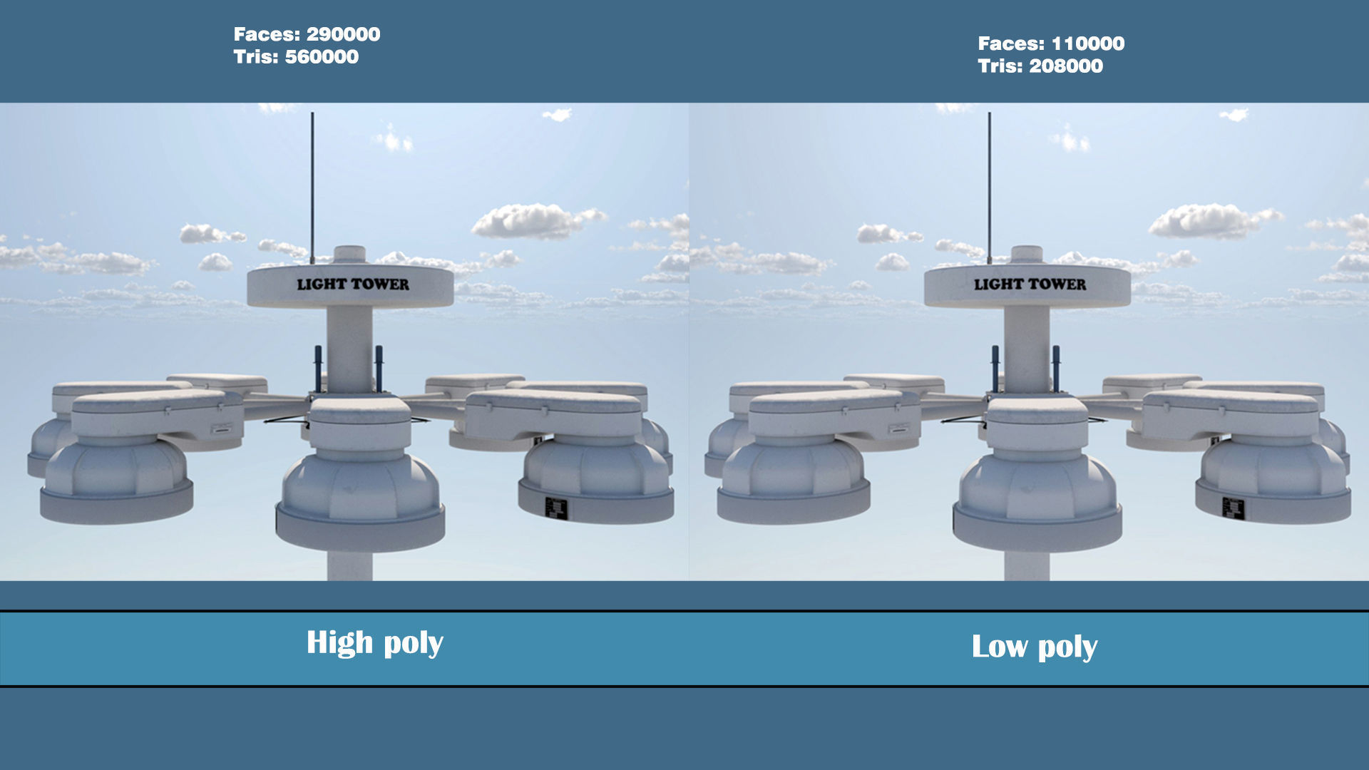 satellite 01 Low-poly 3D model_12