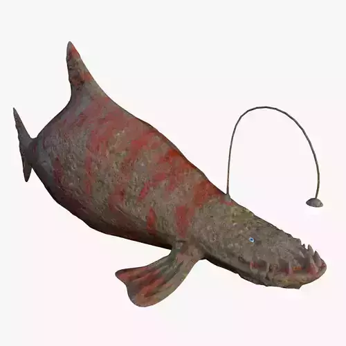 Island Monster Leviathan 3D model