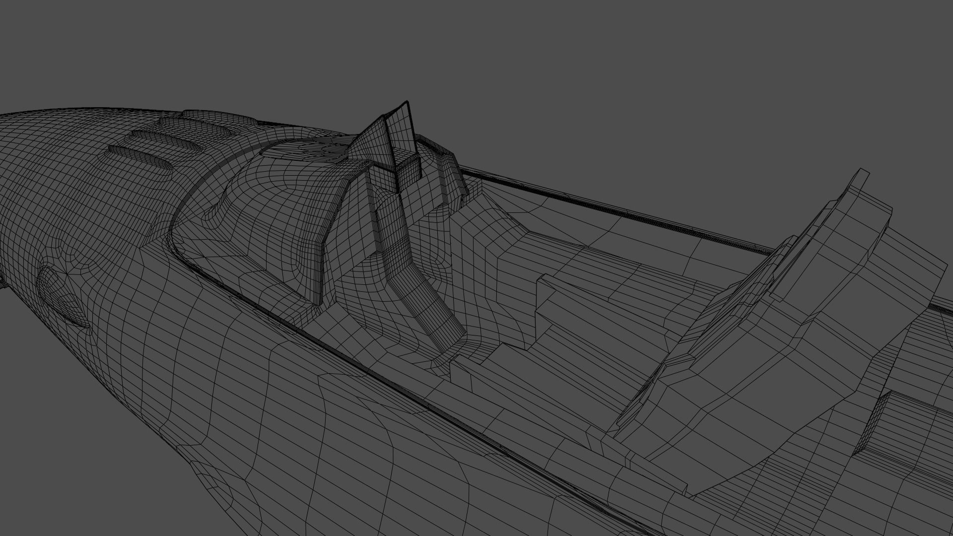 General dynamics F-16 fighter with Aim-9M Sidewinder 3D model_8