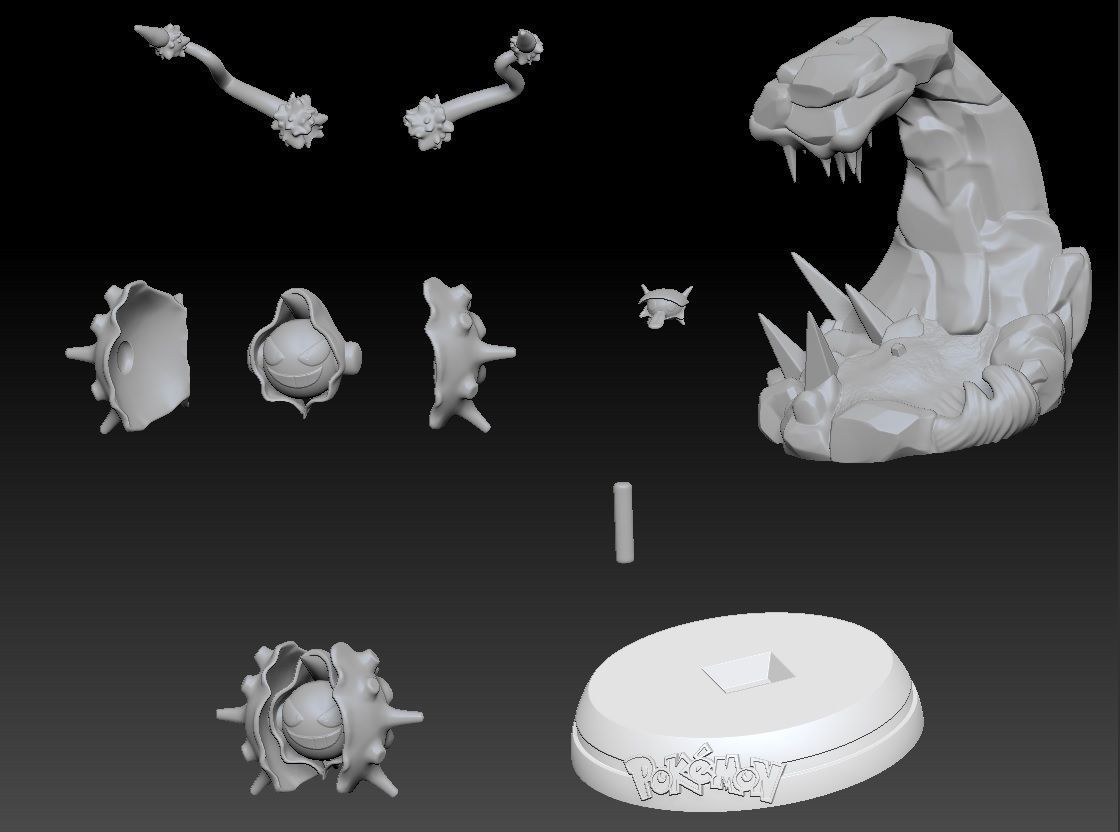 crustabri evolution  3D print model_1