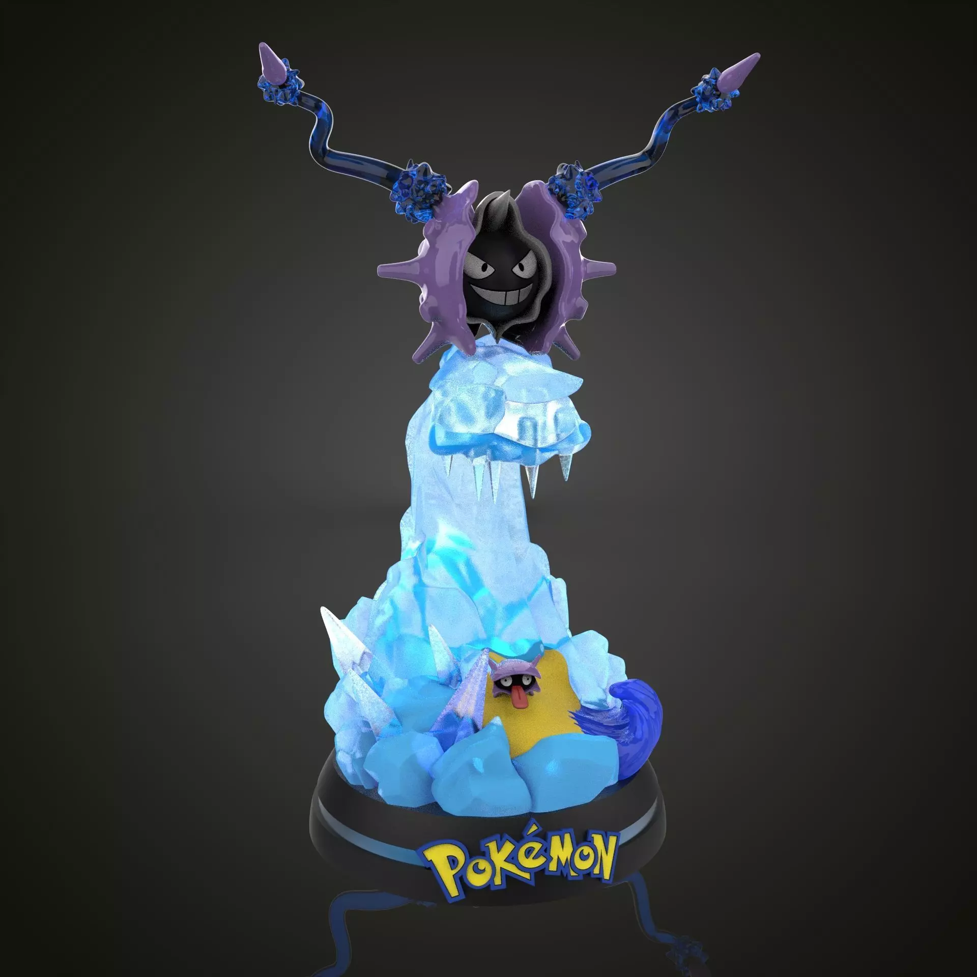 crustabri evolution  3D print model_0