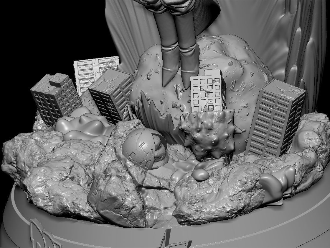 Zamasu destructor 3D print model_4