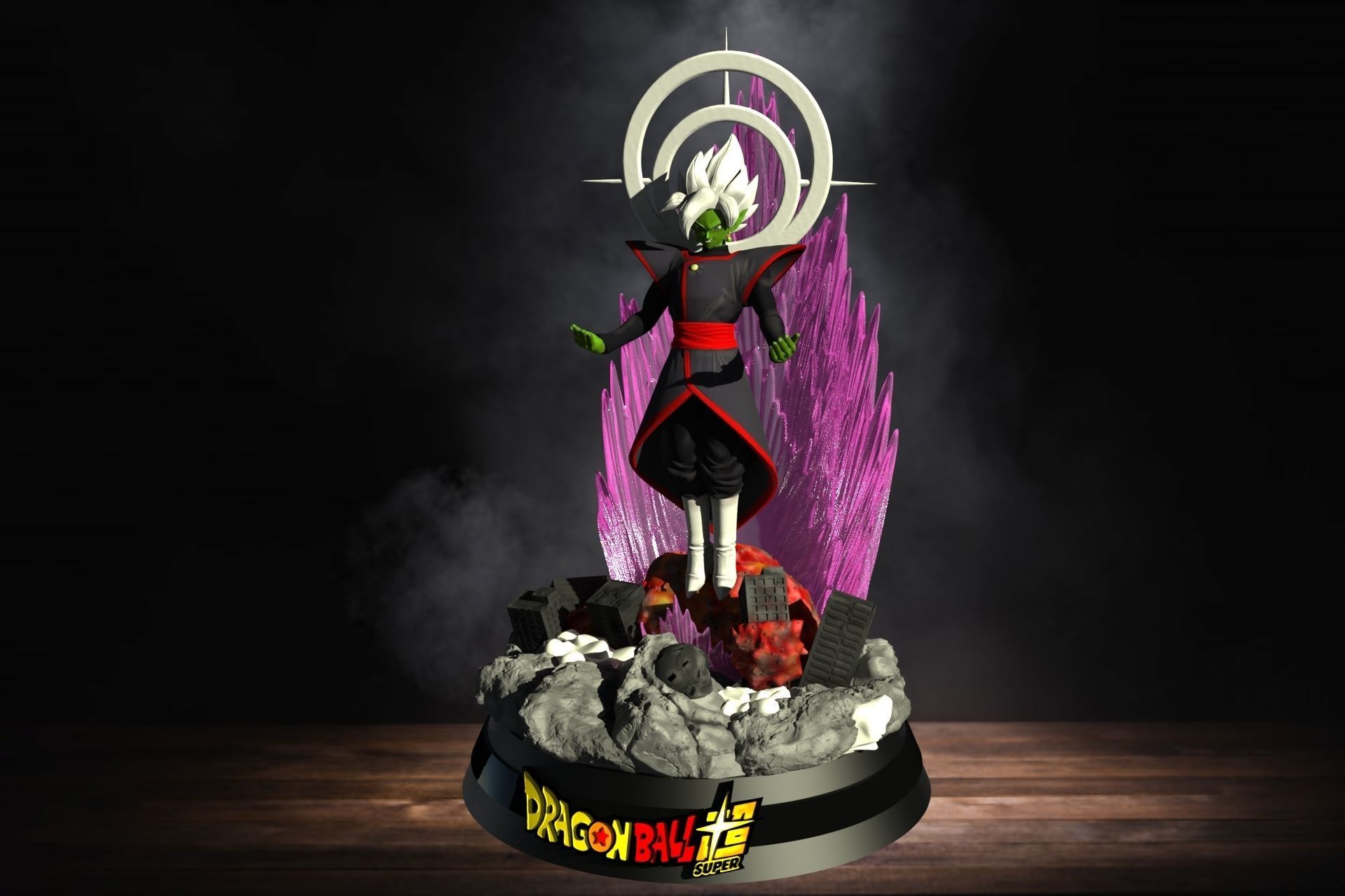Zamasu destructor 3D print model_5