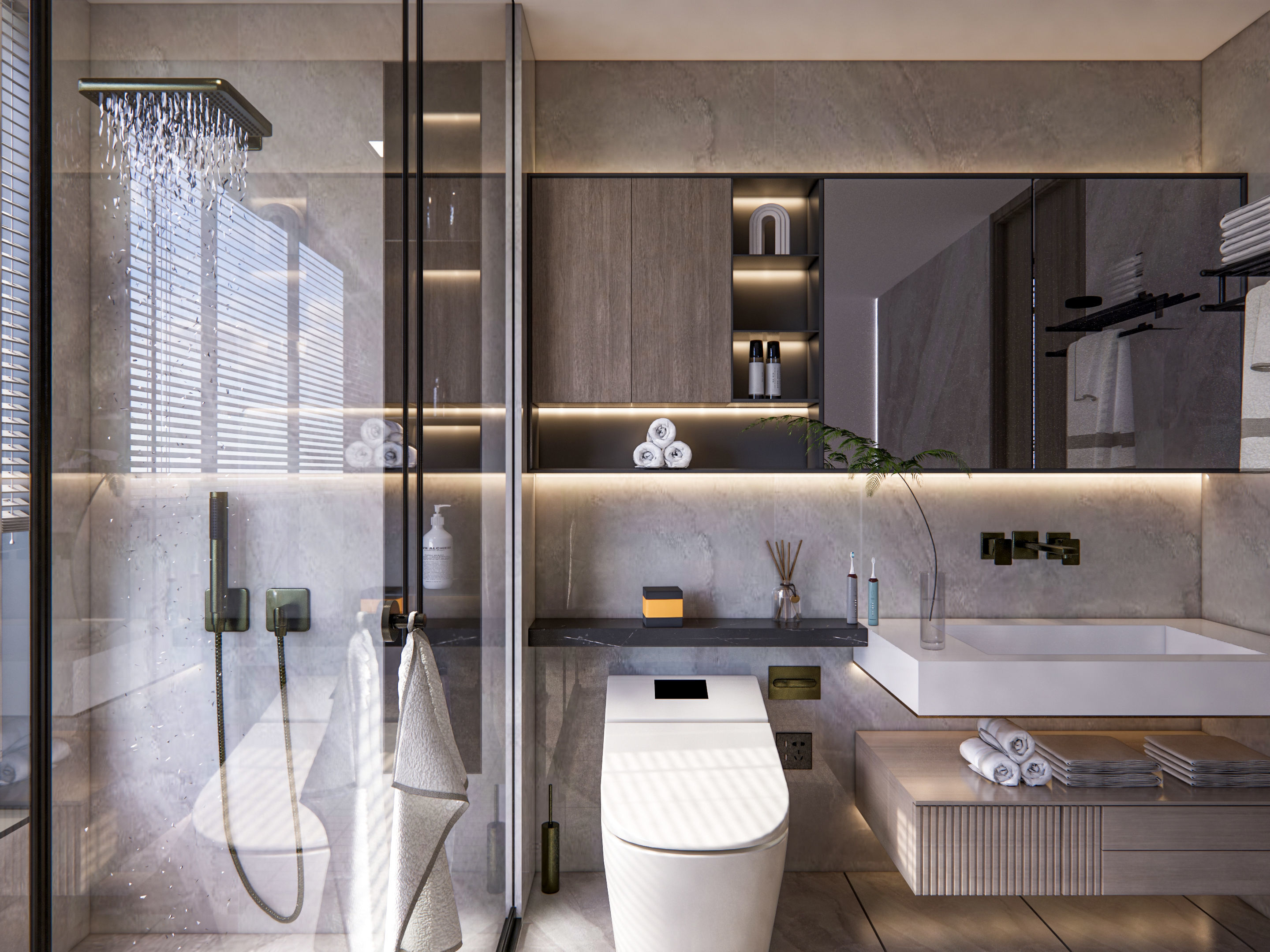 Bathroom 30 3D model_2