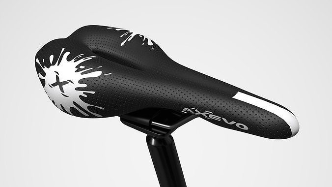 gear bicycle sit Low-poly 3D model