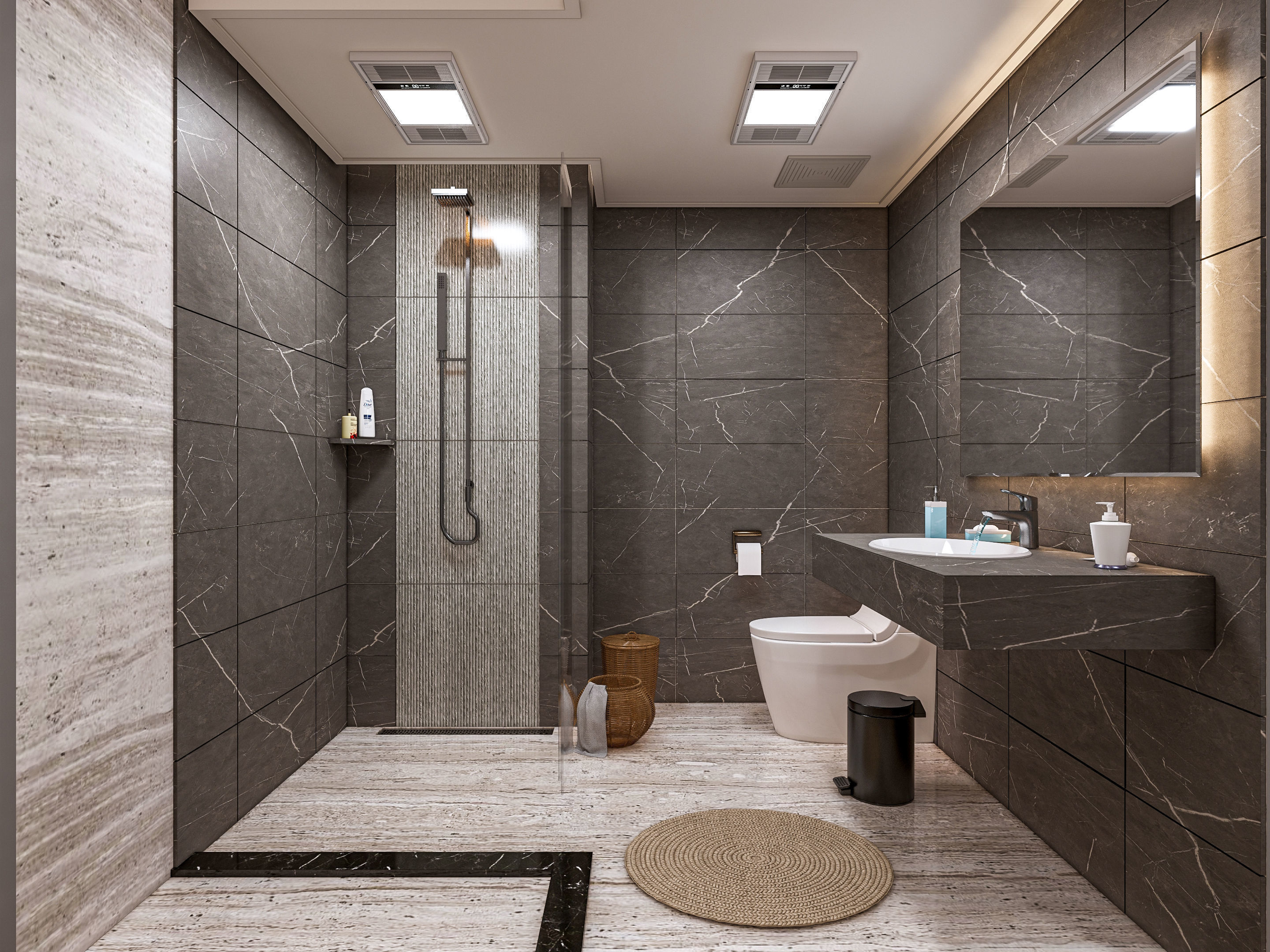 Bathroom 55 3D model_4