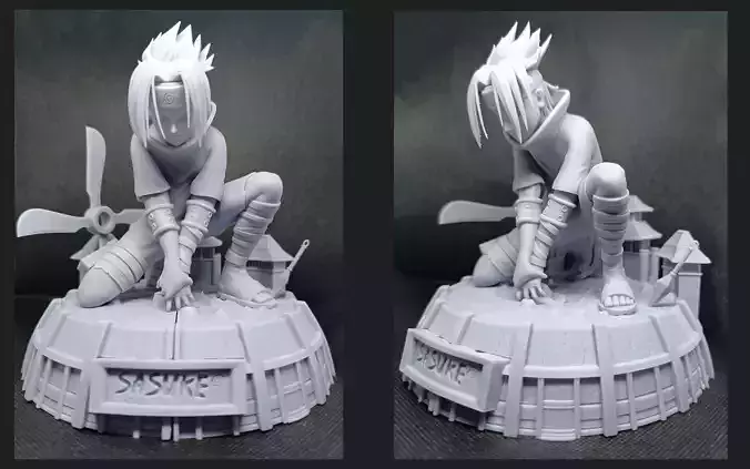 Sasuke Chunin Exam 3D print model