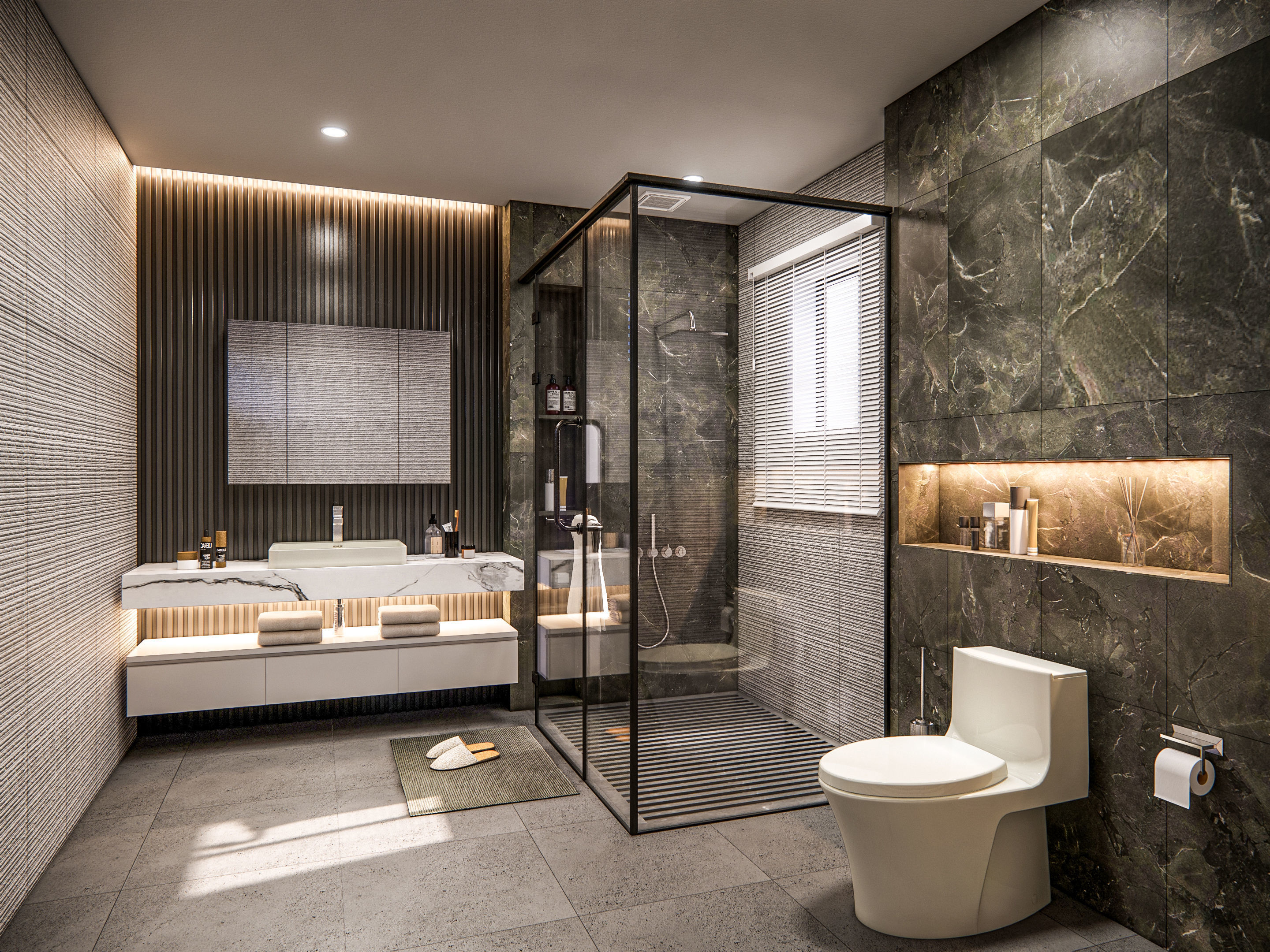 Bathroom 56 3D model_2