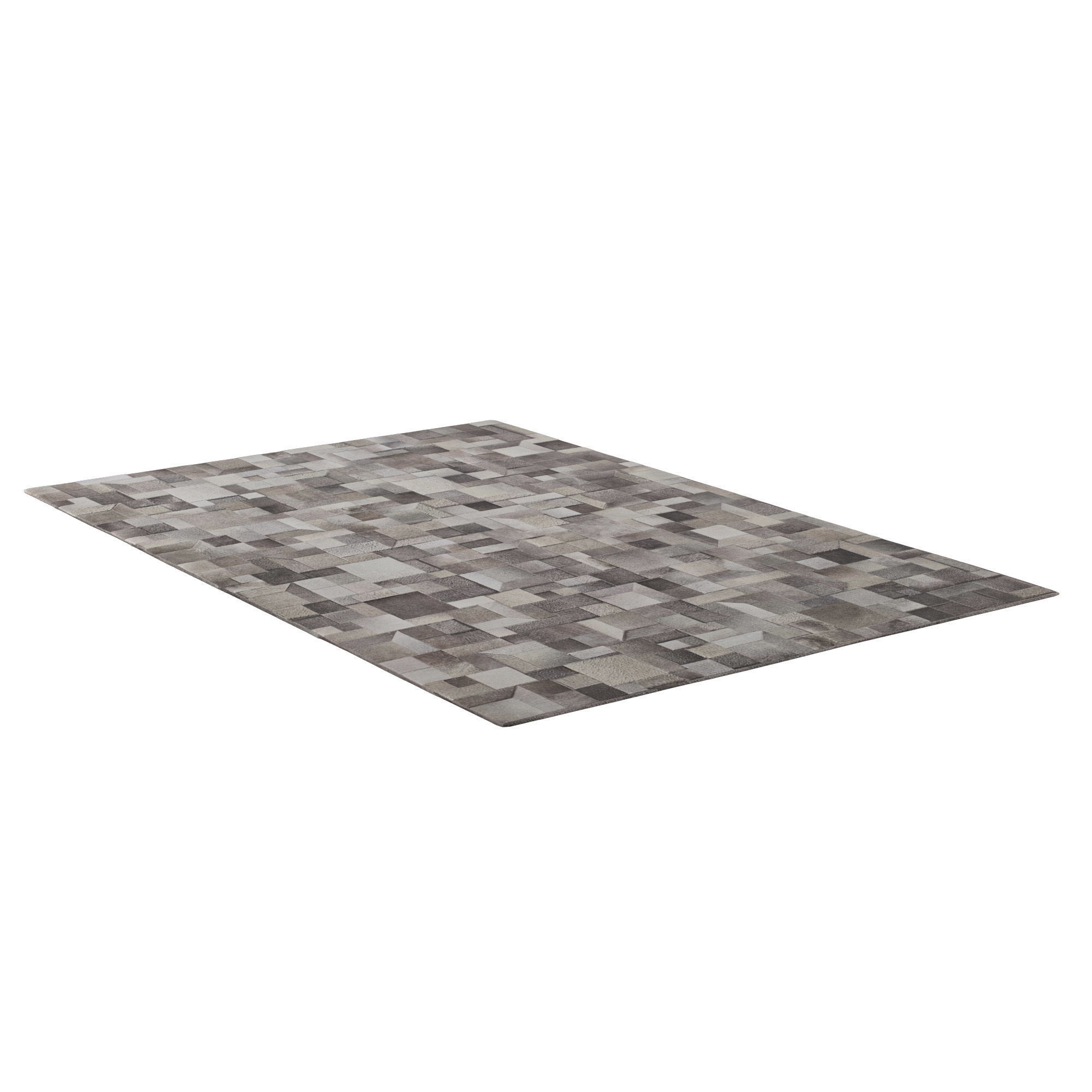 JAYA COWHIDE RUG 3D model_1