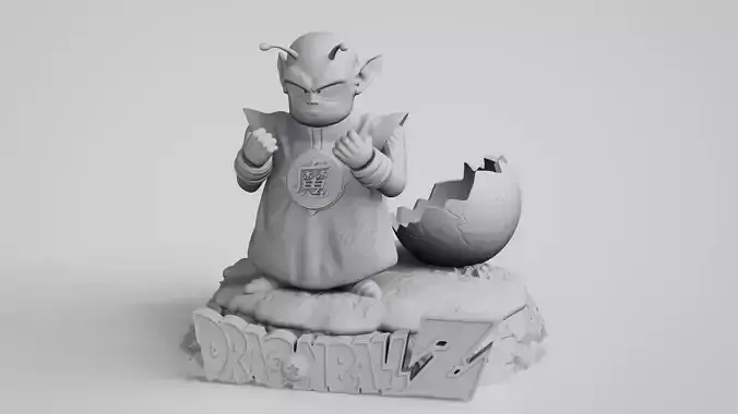 Piccolo JR fit 3D print model