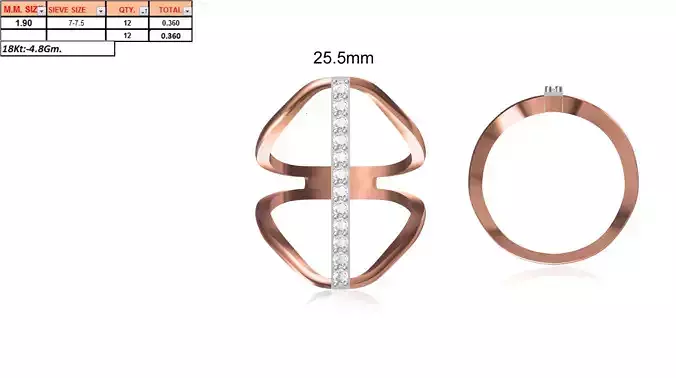 Ladies-Elegant Stone Rings For Womens 96