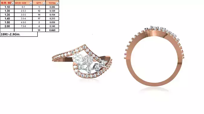 Ladies-Elegant Stone Rings For Womens 84