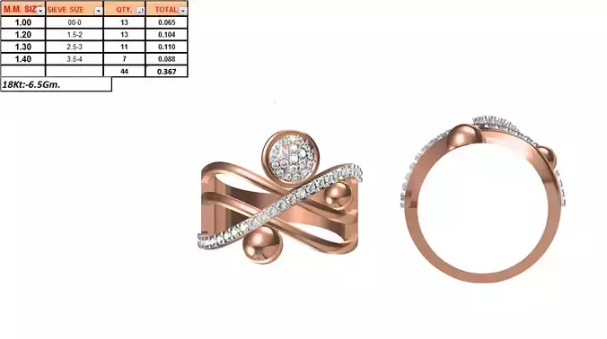 Ladies-Elegant Stone Rings For Womens 75