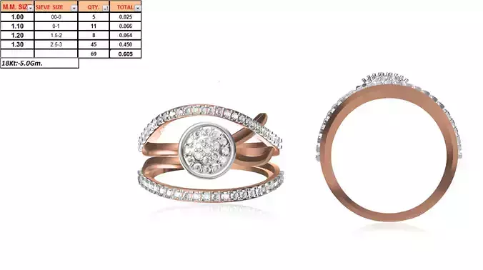 Ladies-Elegant Stone Rings For Womens 74