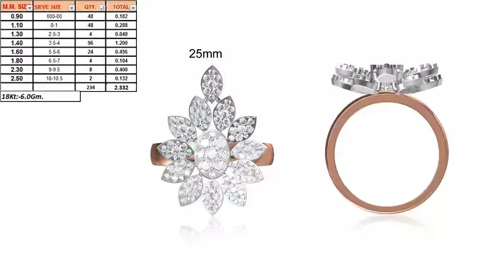 Ladies-Elegant Stone Rings For Womens 69