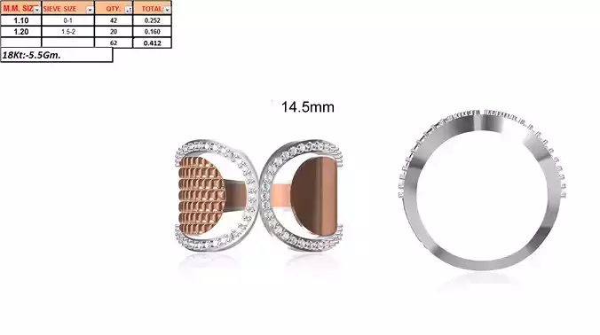 Ladies-Elegant Stone Rings For Womens 57