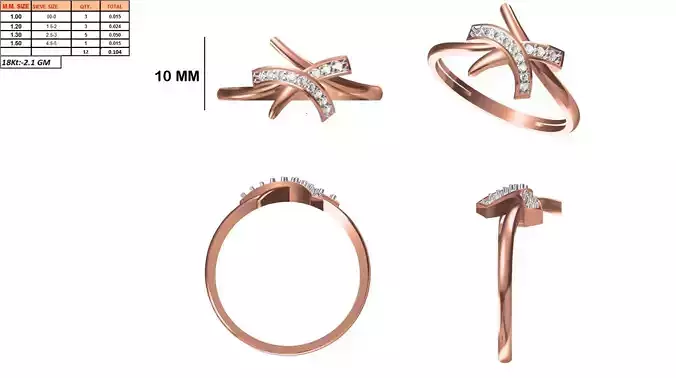 Ladies-Elegant Stone Rings For Womens 37