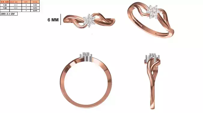 Ladies-Elegant Stone Rings For Womens 36