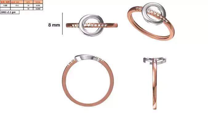 Ladies-Elegant Stone Rings For Womens 33