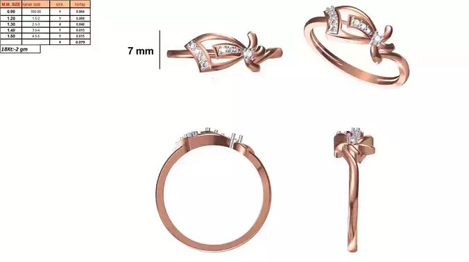 Ladies-Elegant Stone Rings For Womens 30