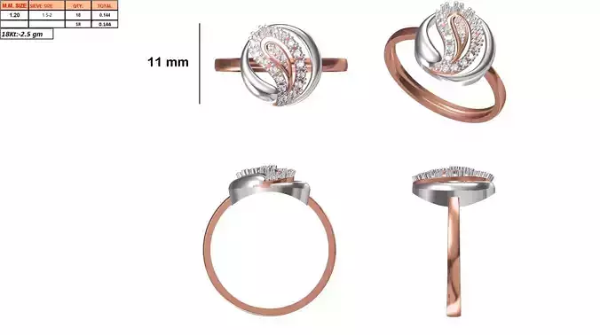 Ladies-Elegant Stone Rings For Womens 27