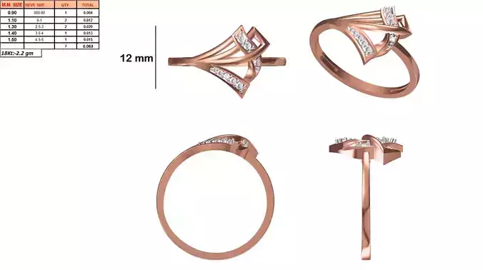 Ladies-Elegant Stone Rings For Womens 24