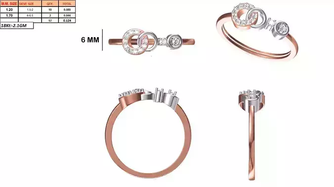 Ladies-Elegant Stone Rings For Womens 22