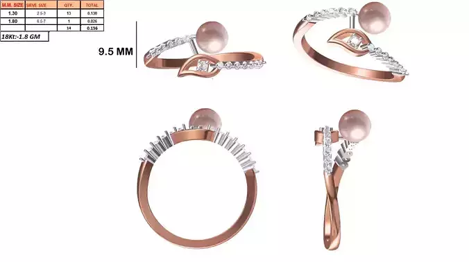 Ladies-Elegant Stone Rings For Womens 15