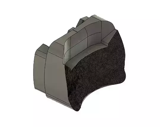 GoPro chin mount for Bell race DLX 