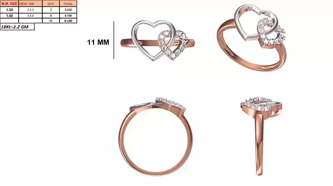 Ladies-Elegant Stone Rings For Womens 13